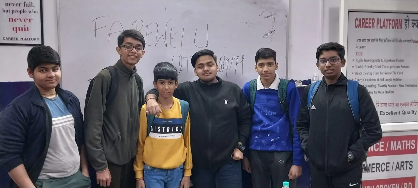 Career Platform students at their batch farewell