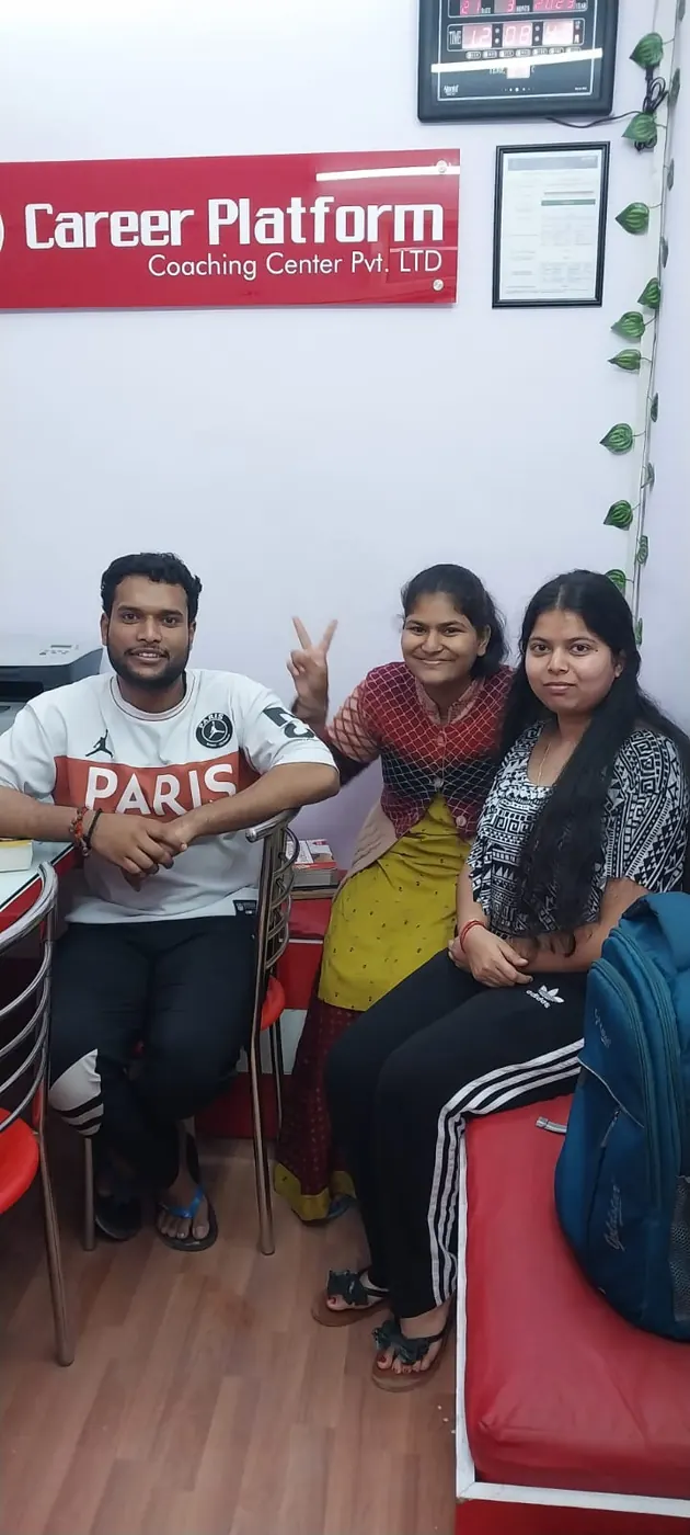 Happy Career Platform students at the coaching centre